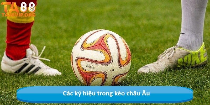 Các ký hiệu trong kèo châu Âu